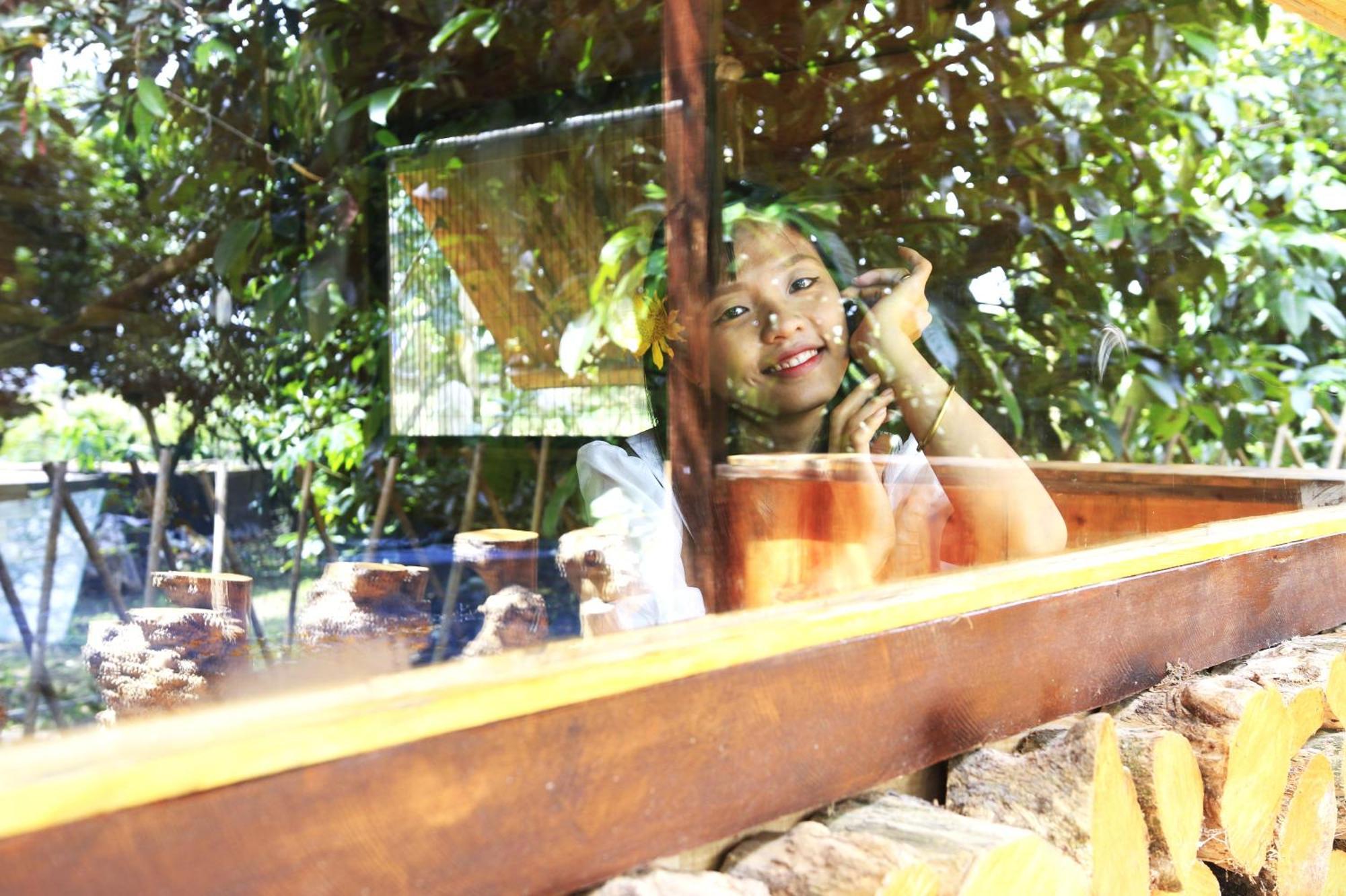 Homestay Vuon Trai Cay Nhiet Doi Vo Uu Garden Bao Loc Exterior photo