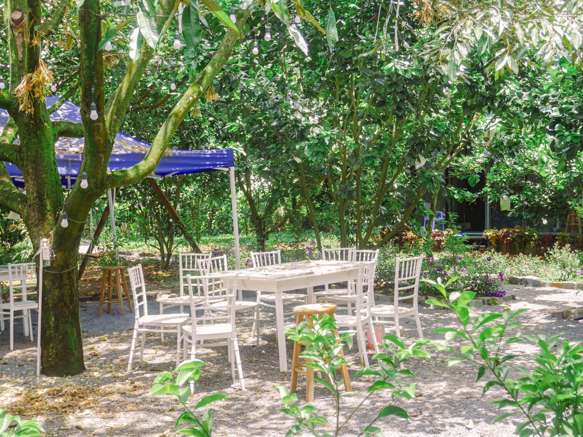 Homestay Vuon Trai Cay Nhiet Doi Vo Uu Garden Bao Loc Exterior photo