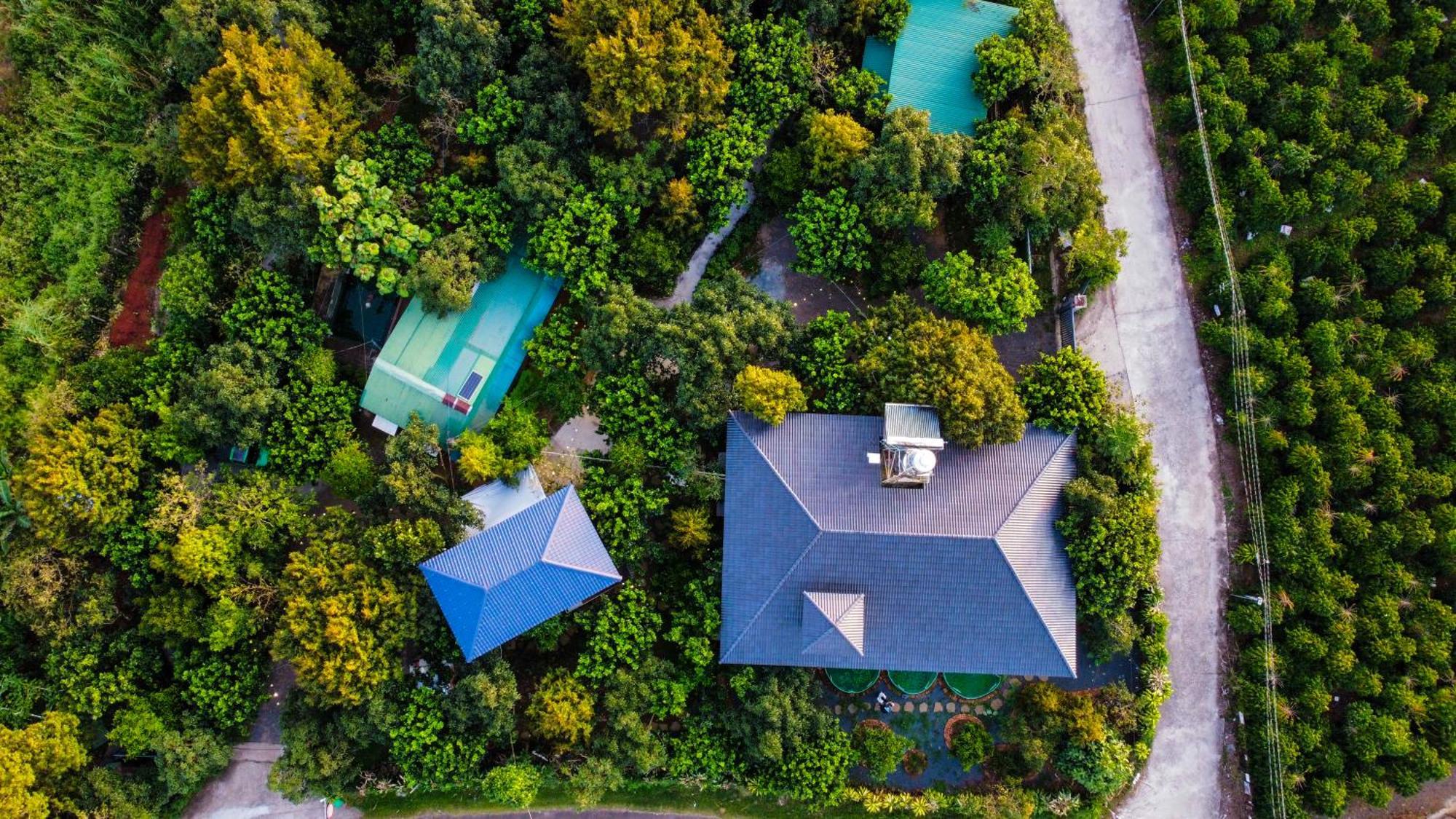 Homestay Vuon Trai Cay Nhiet Doi Vo Uu Garden Bao Loc Exterior photo